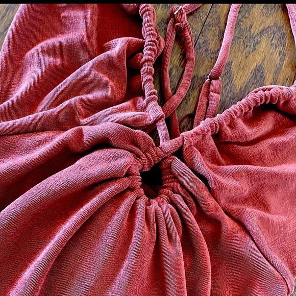 Burnt Orange mini dress - Picture 6 of 6